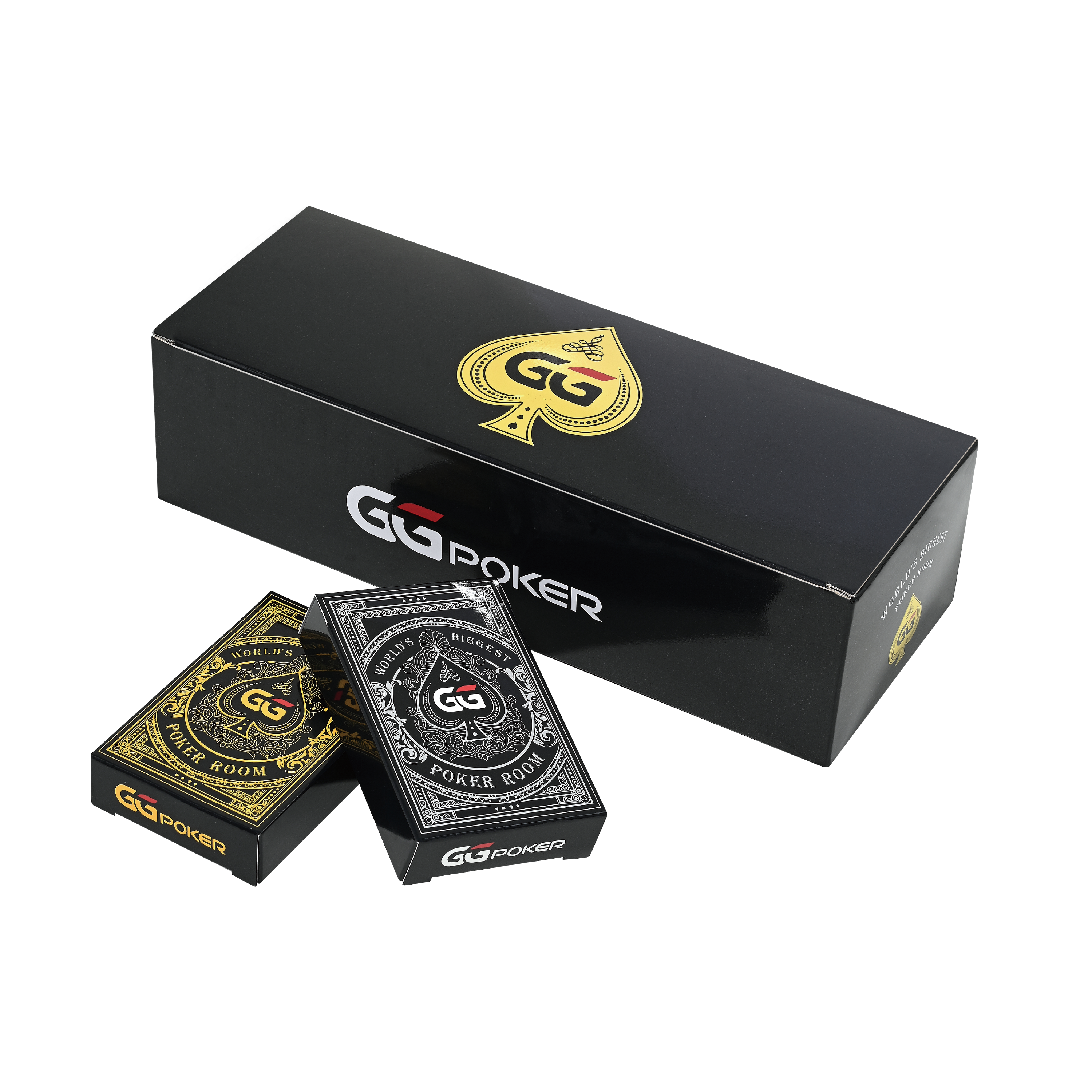 GGPOKER BLACK & GOLD CARD DECK - BOX SET｜GGStore（ジージー